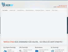 Tablet Screenshot of huzurtemizlik.com